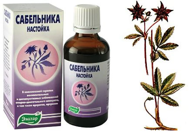 настойка сабельника
